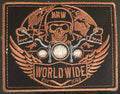 Natural Riders Worldwide Embroidered Patch