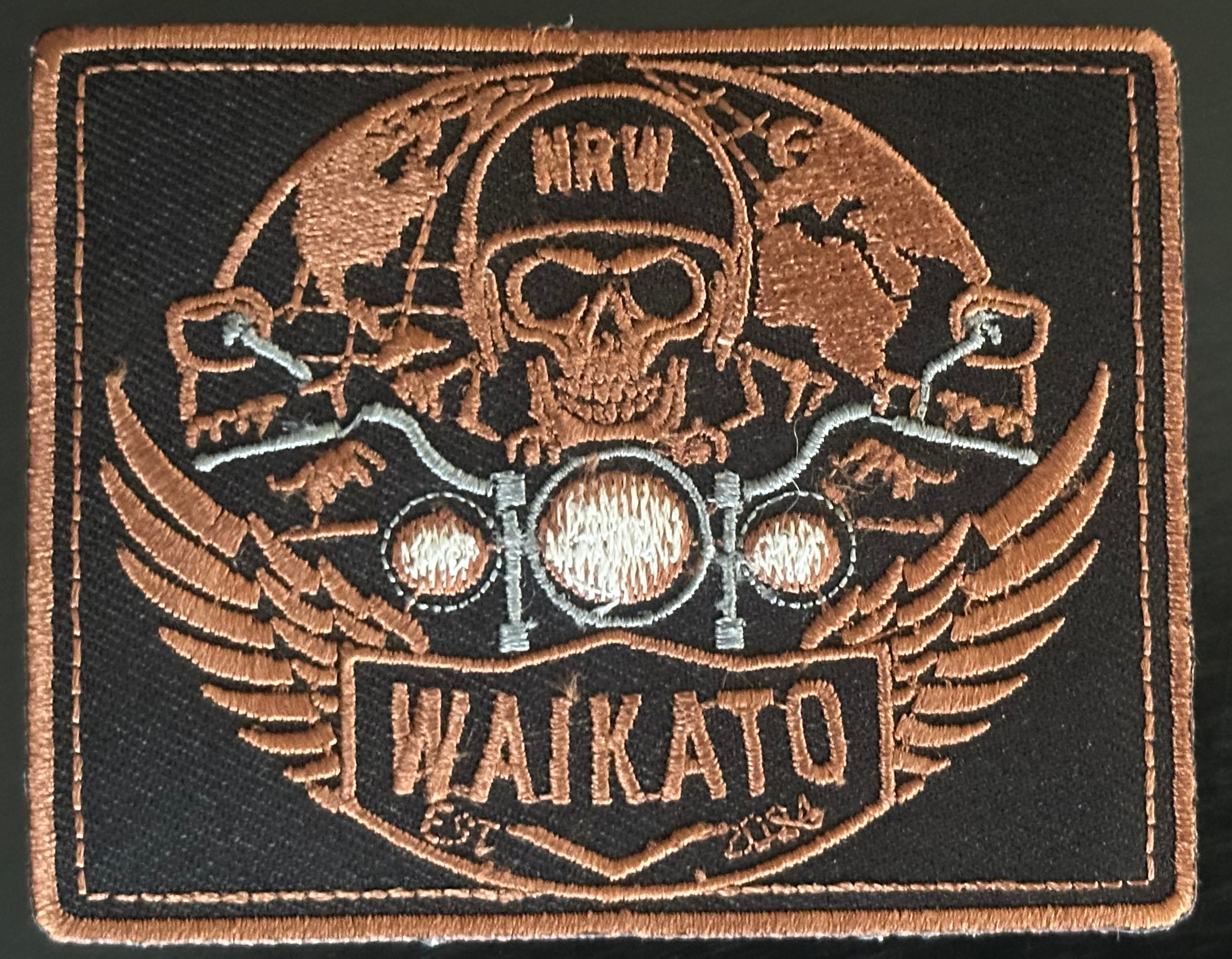Natural Riders Waikato Embroidered Patch